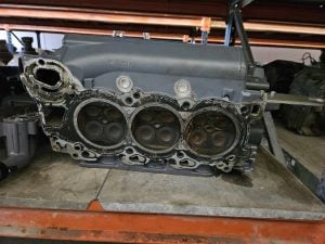 Yamaha cylinder head