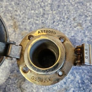 Entrée inox remplissage carburant