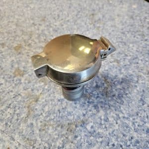 Entrée inox remplissage carburant