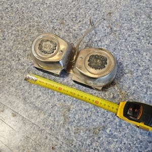 Klaxon Nikko chromé