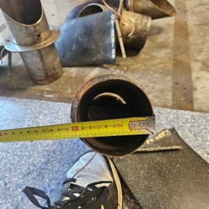 Passe-coque inox 10cm