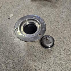 Nable remplissage eau inox 35mm avec bouchon