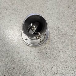 Nable remplissage fuel coudé inox 50mm