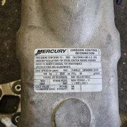 Carter bas moteur Mercury V6 150cv 2 temps