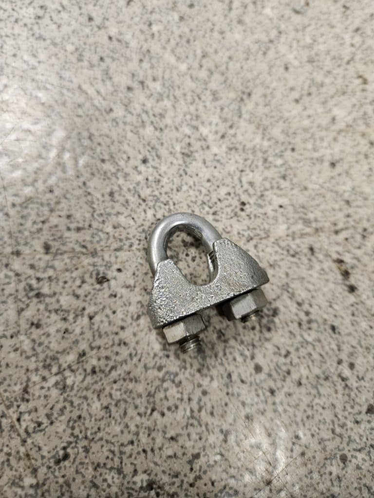 Serre cable inox 9mm
