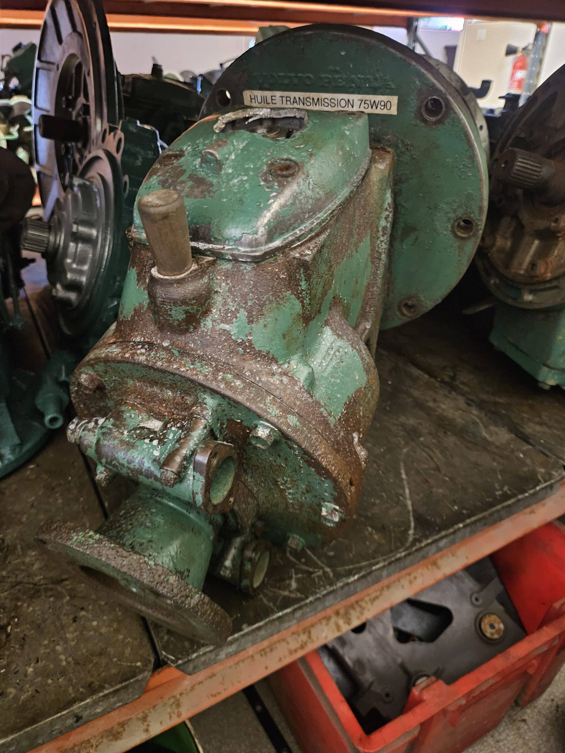 Inverseur MS4 volvo pour piece
