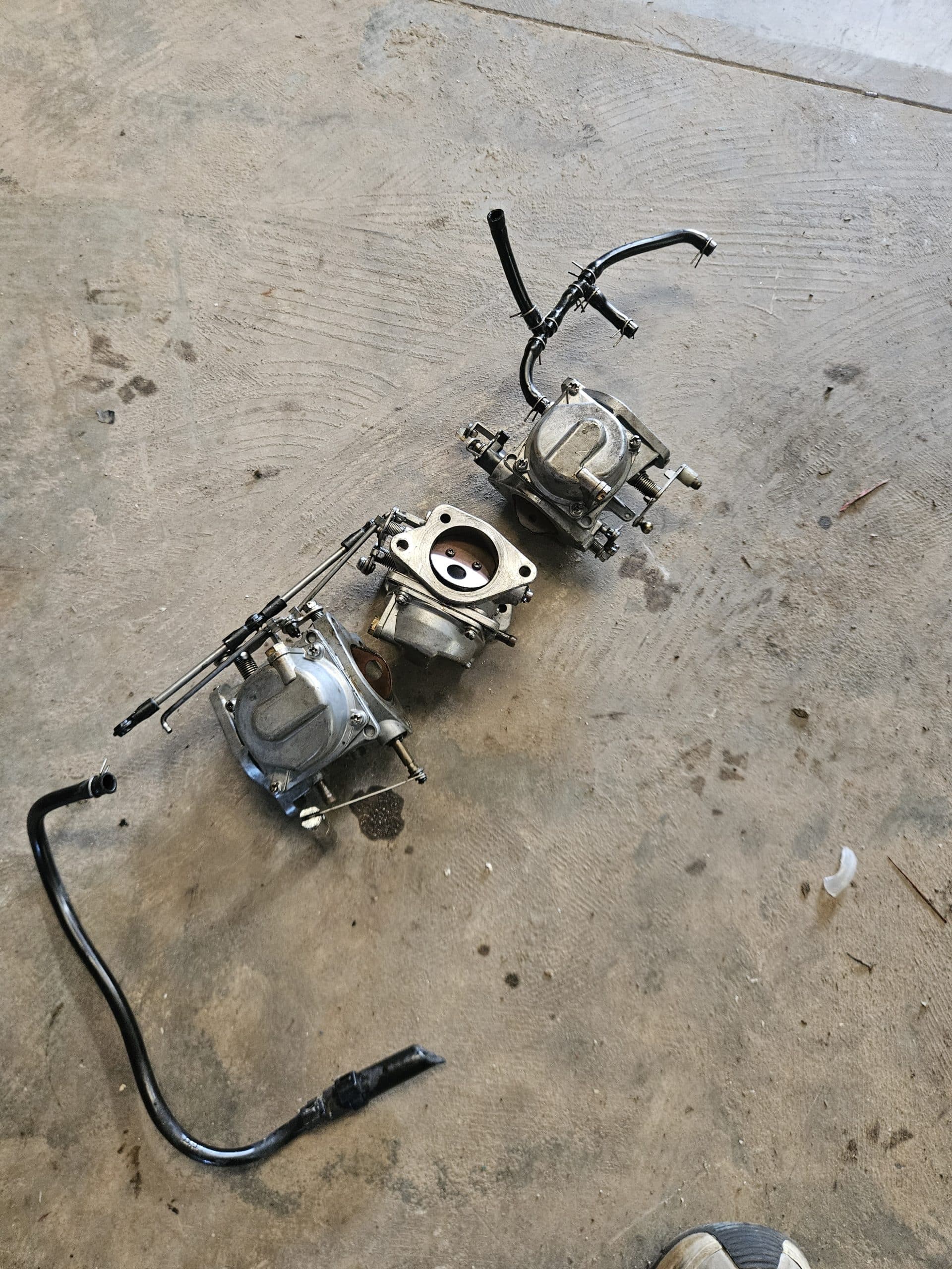 Rampe Carburateur 50cv 2 temps Yamaha