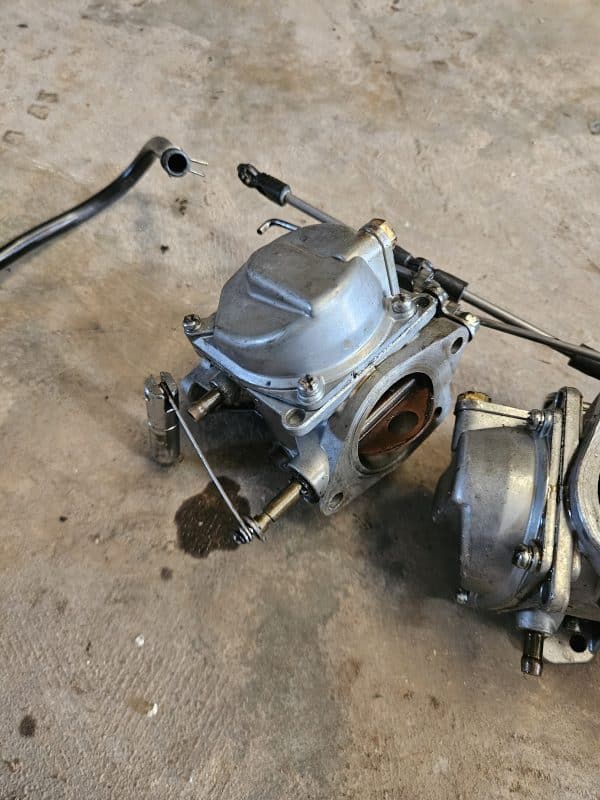 Rampe Carburateur 50cv 2 temps Yamaha