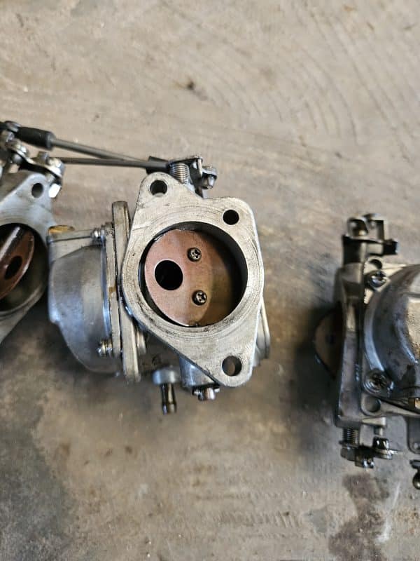 Rampe Carburateur 50cv 2 temps Yamaha