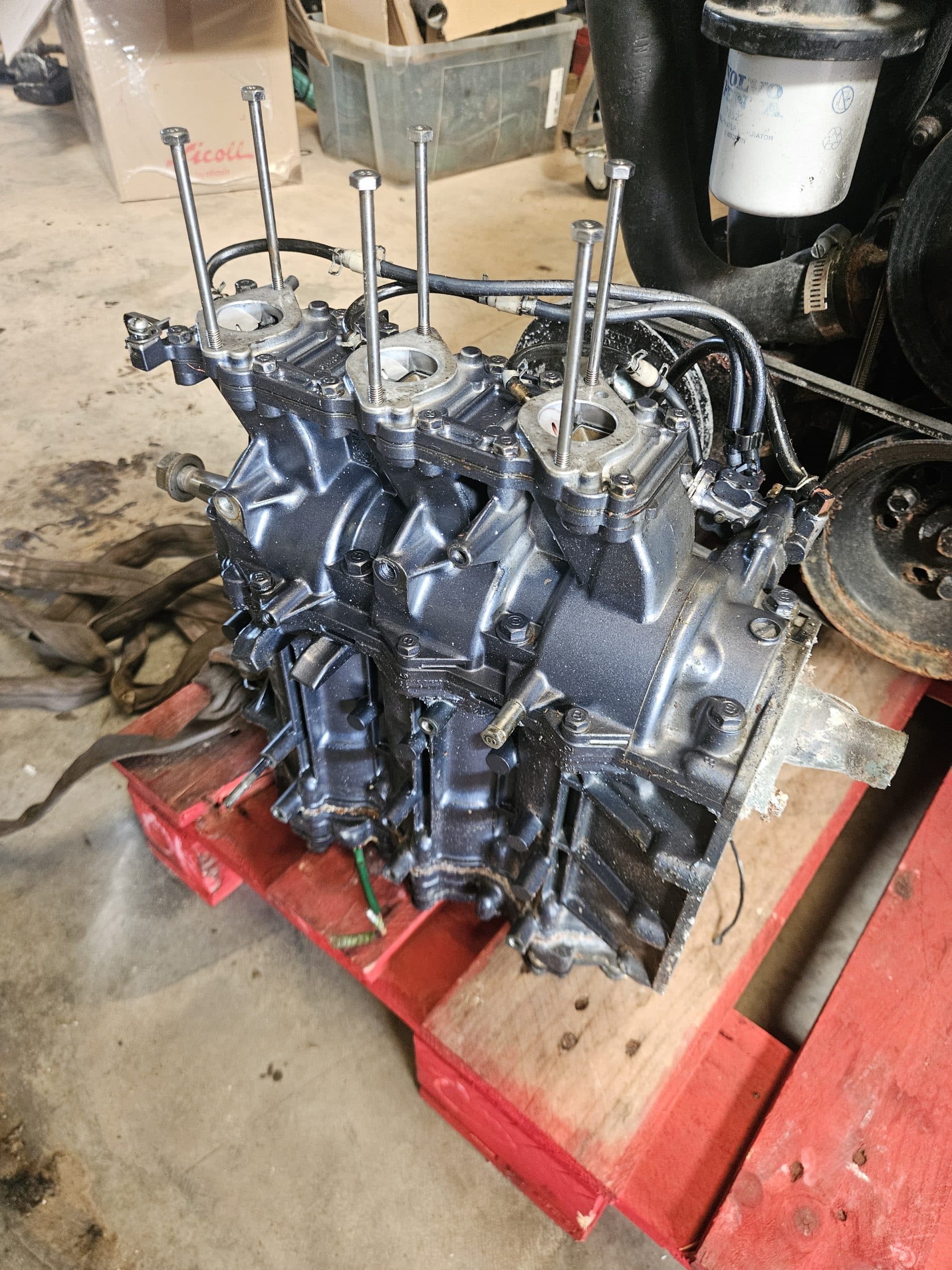Bloc moteur 50cv 2 temps Yamaha