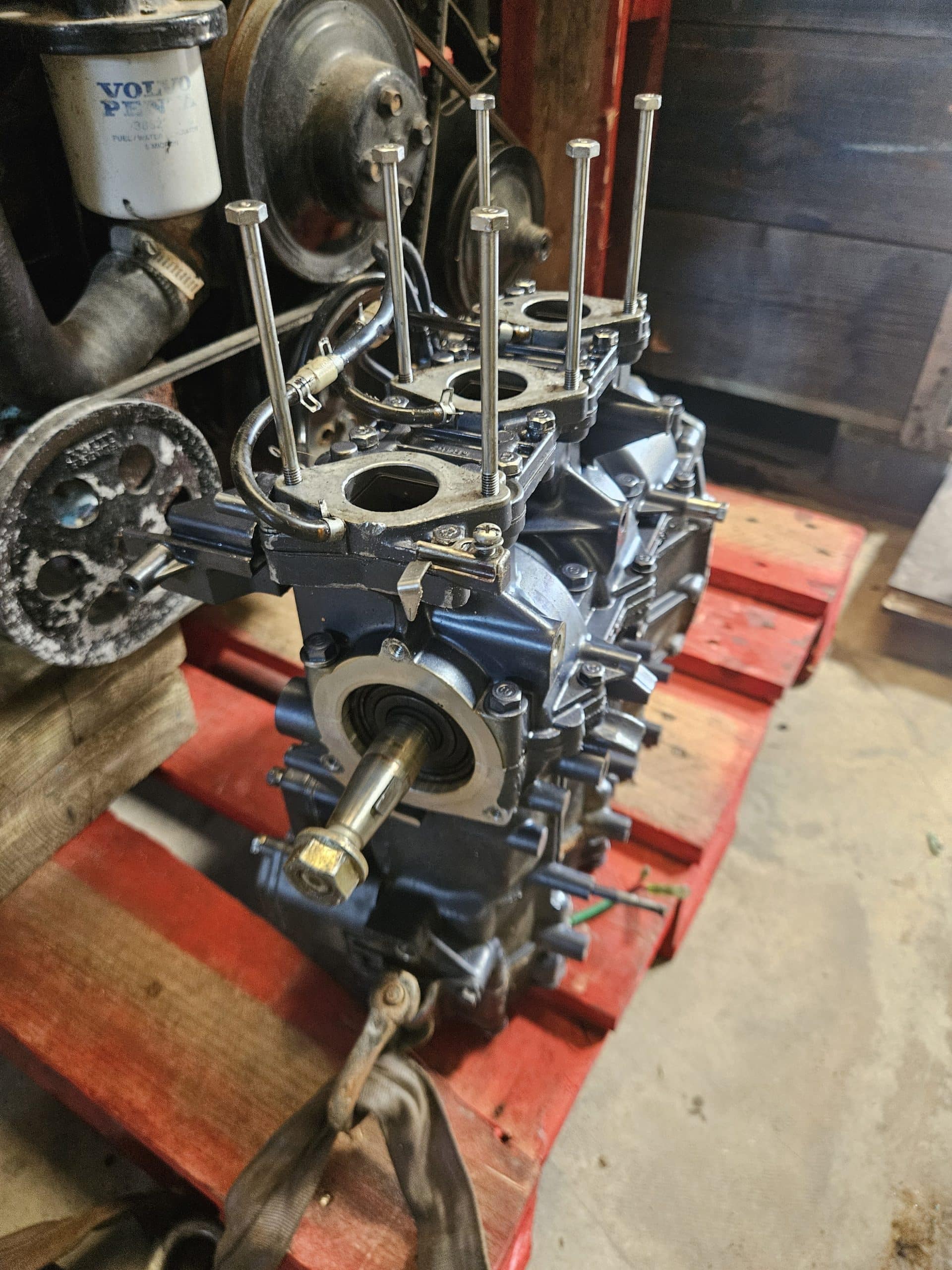 Bloc moteur 50cv 2 temps Yamaha