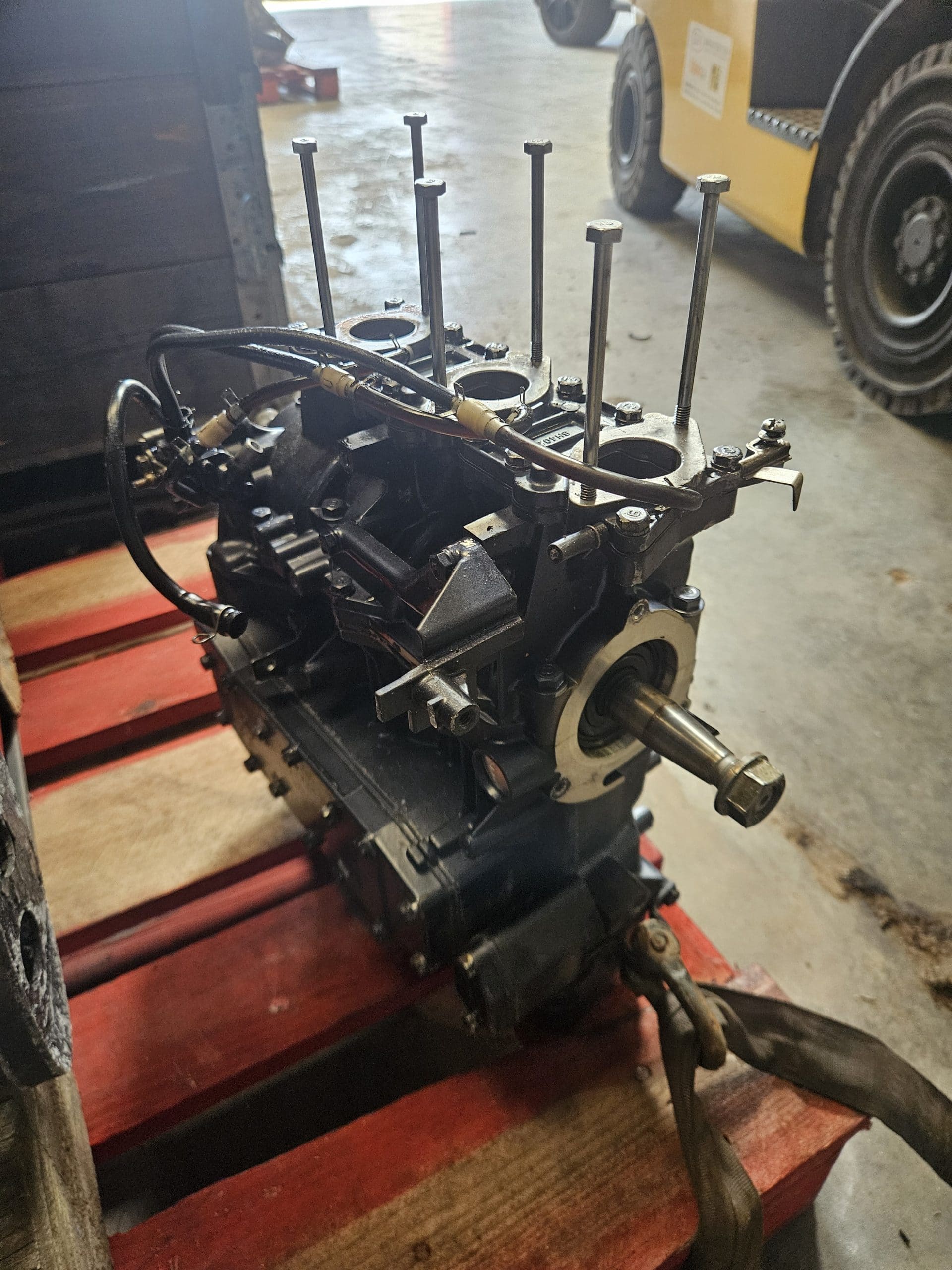 Bloc moteur 50cv 2 temps Yamaha