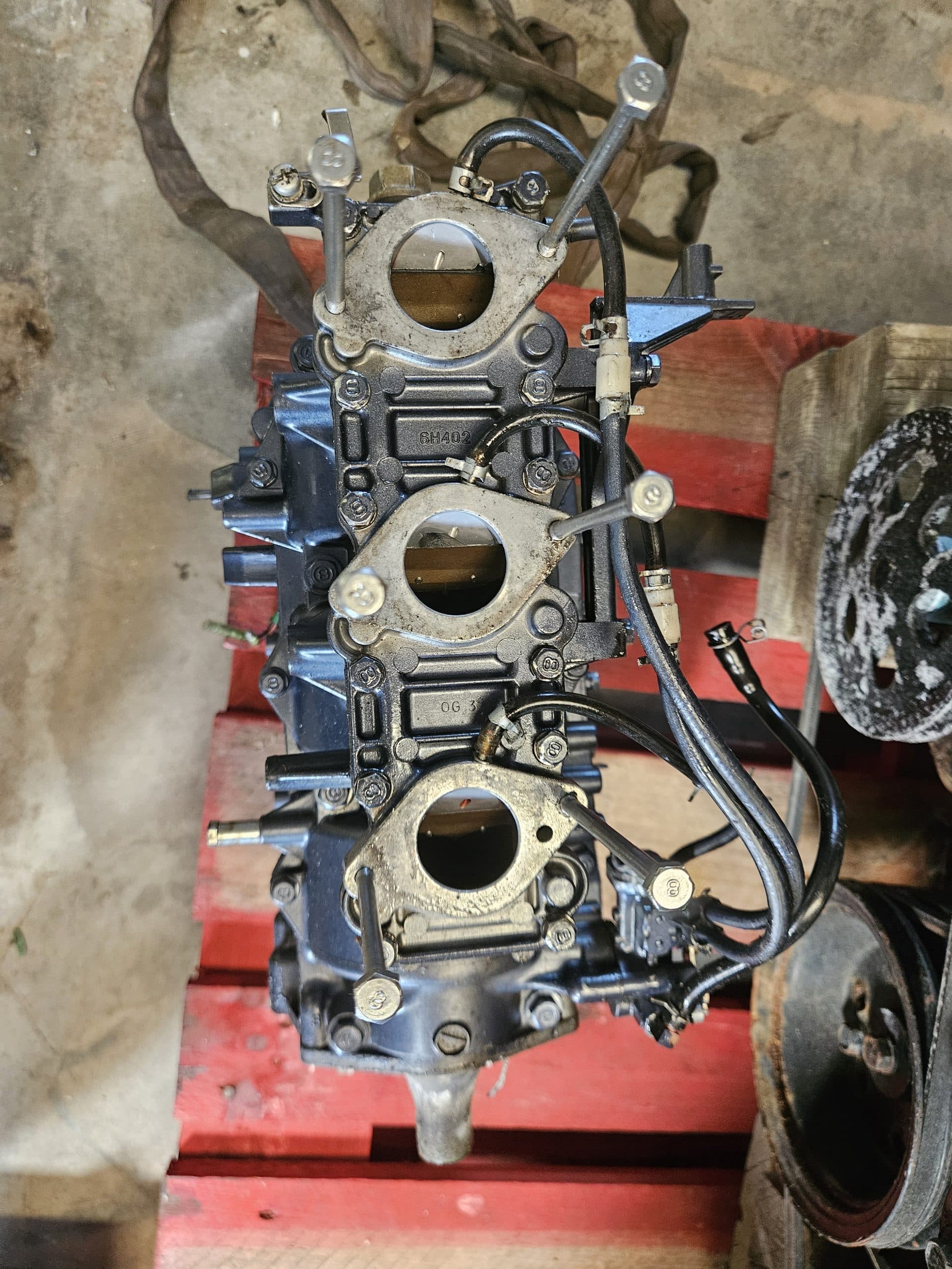 Bloc moteur 50cv 2 temps Yamaha