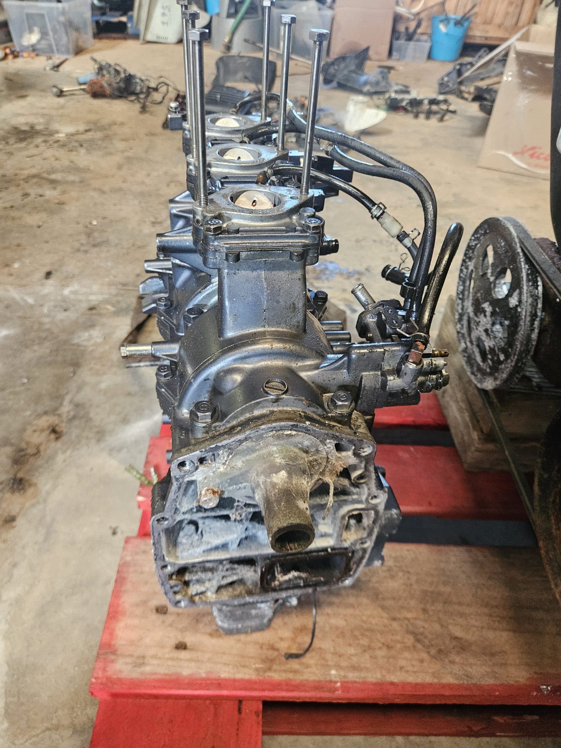 Bloc moteur 50cv 2 temps Yamaha