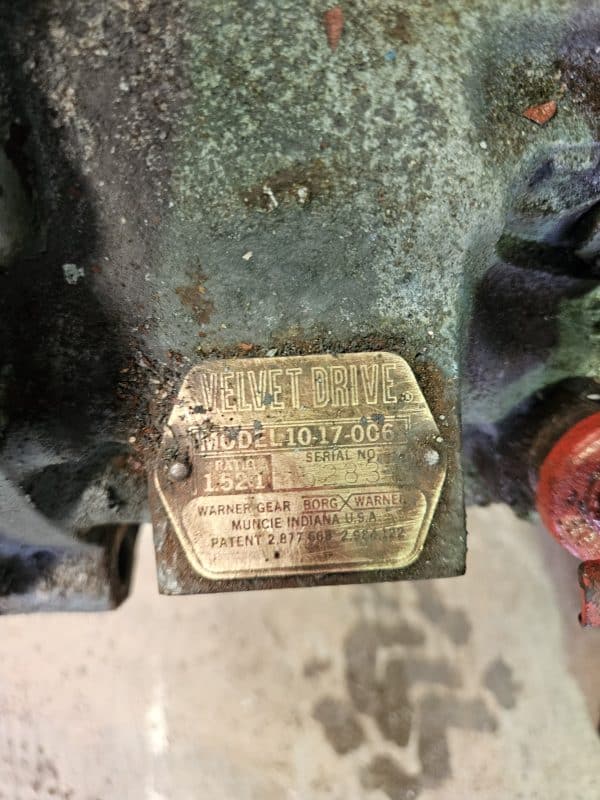 Inverseur Borg Warner 72C ratio 1.52