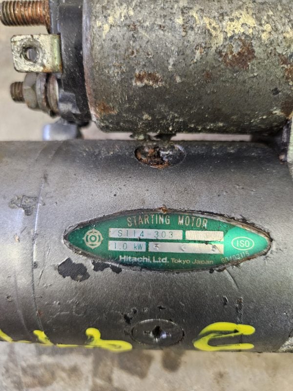 Demarreur Yanmar 3gm30 S114-303