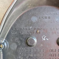 Couvercle avant de moteur GM 93445880