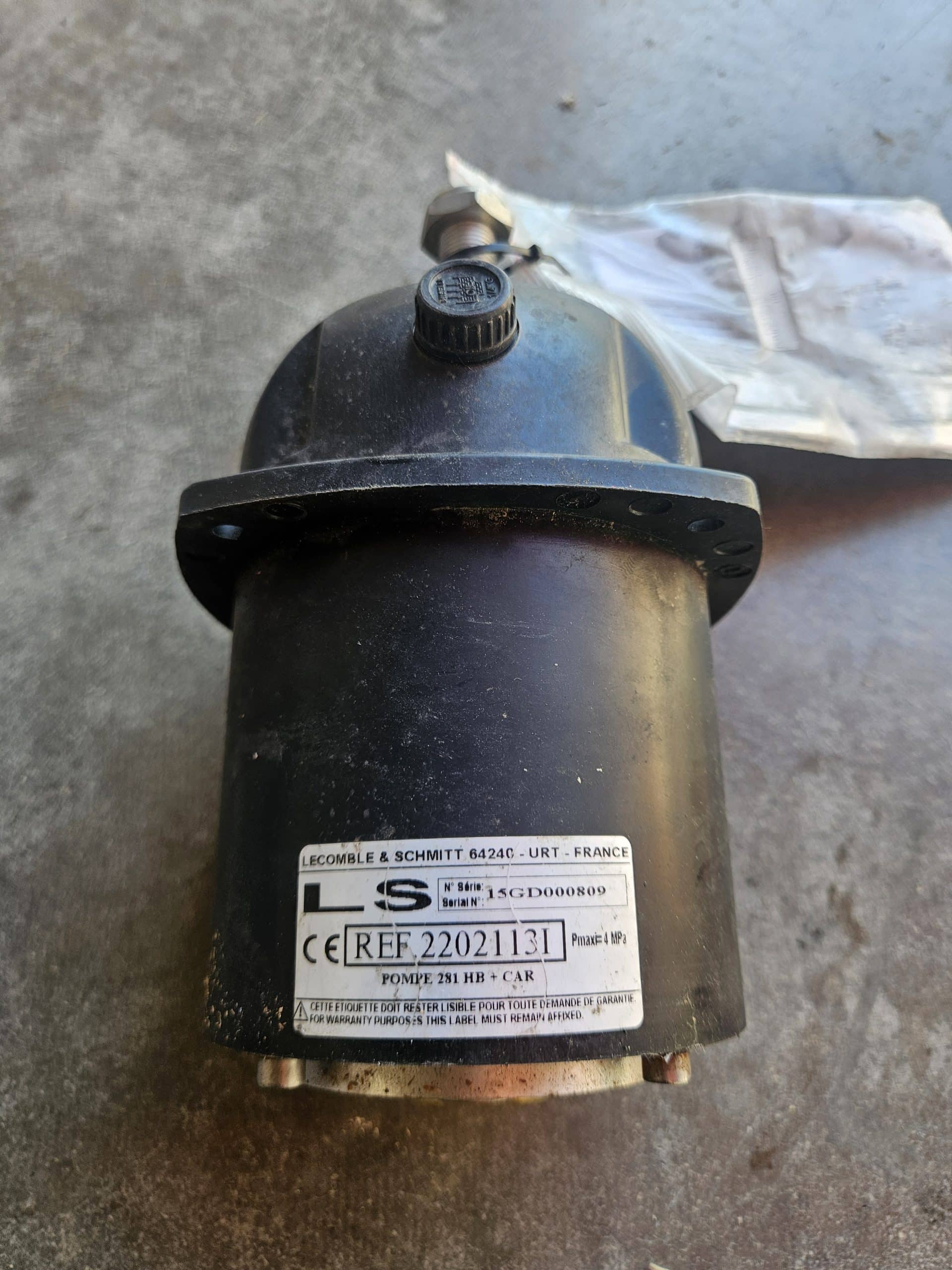 Pompe hydraulique de direction Lecomble & Schmitt 29 CT HB CAR