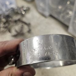 collier de serrage à double boulon de type 