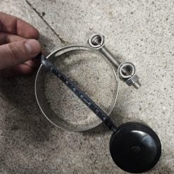 collier de serrage à double boulon de type 