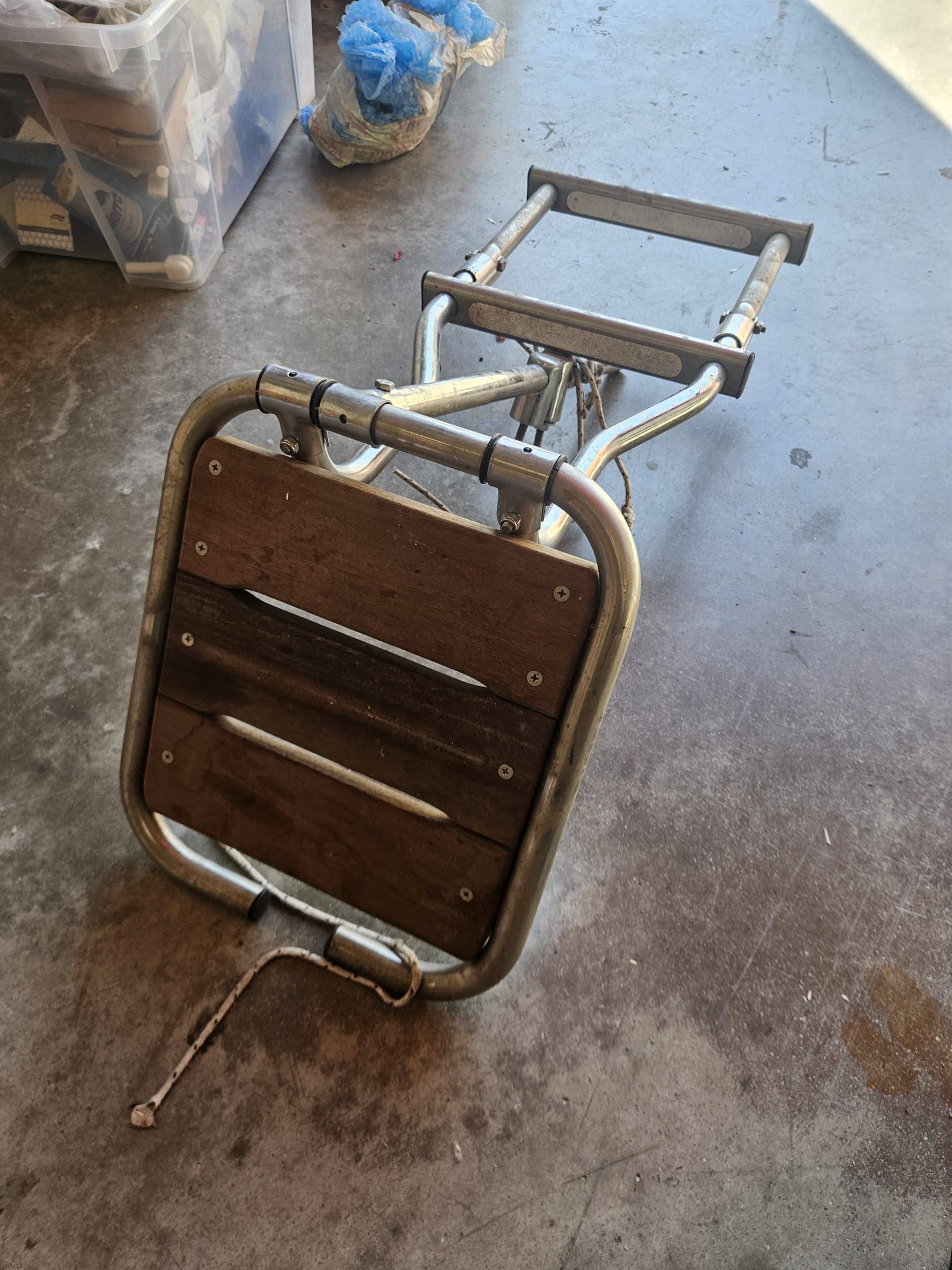 Echelle et plateforme 35cm/30cm