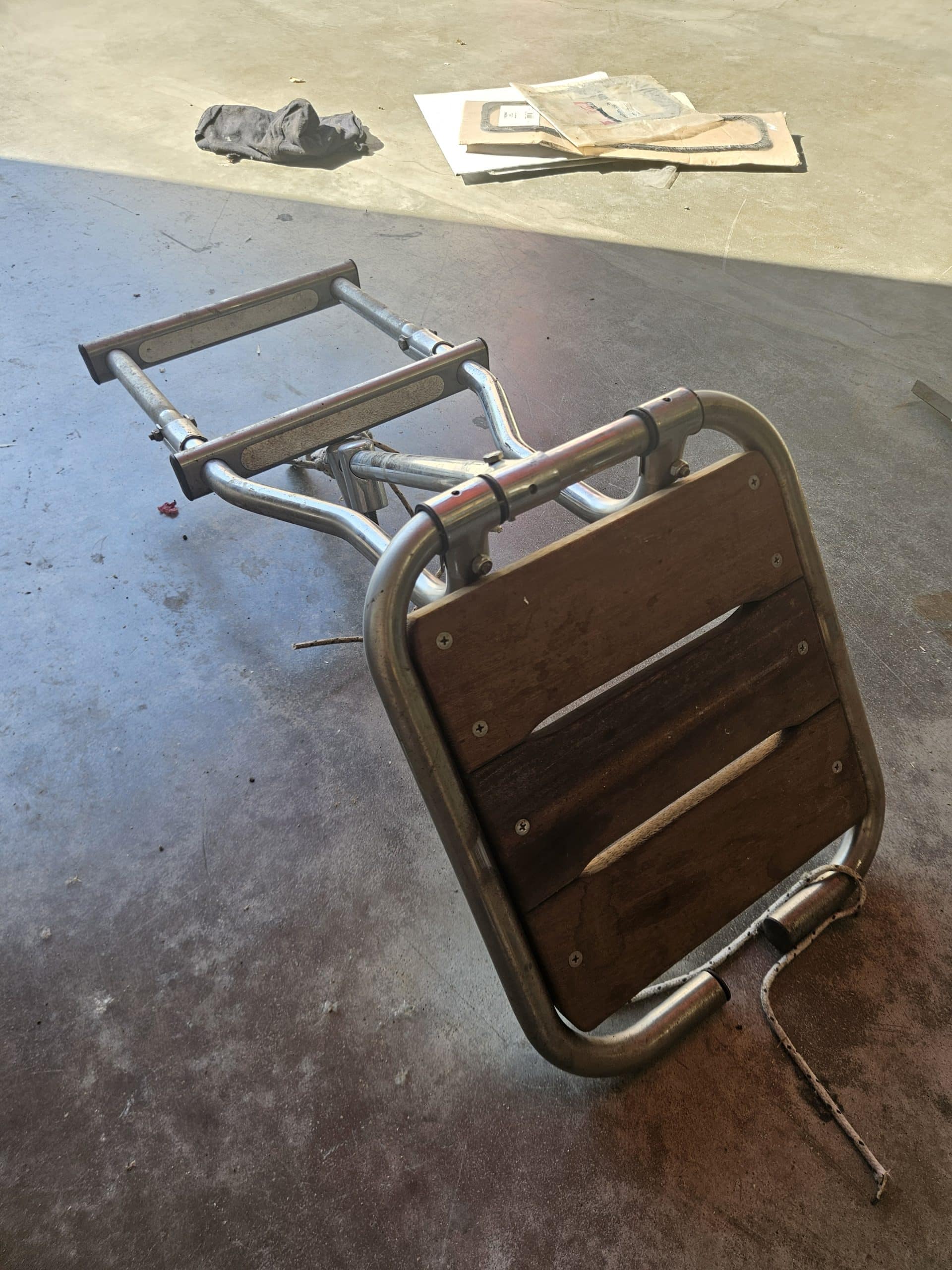 Echelle et plateforme 35cm/30cm