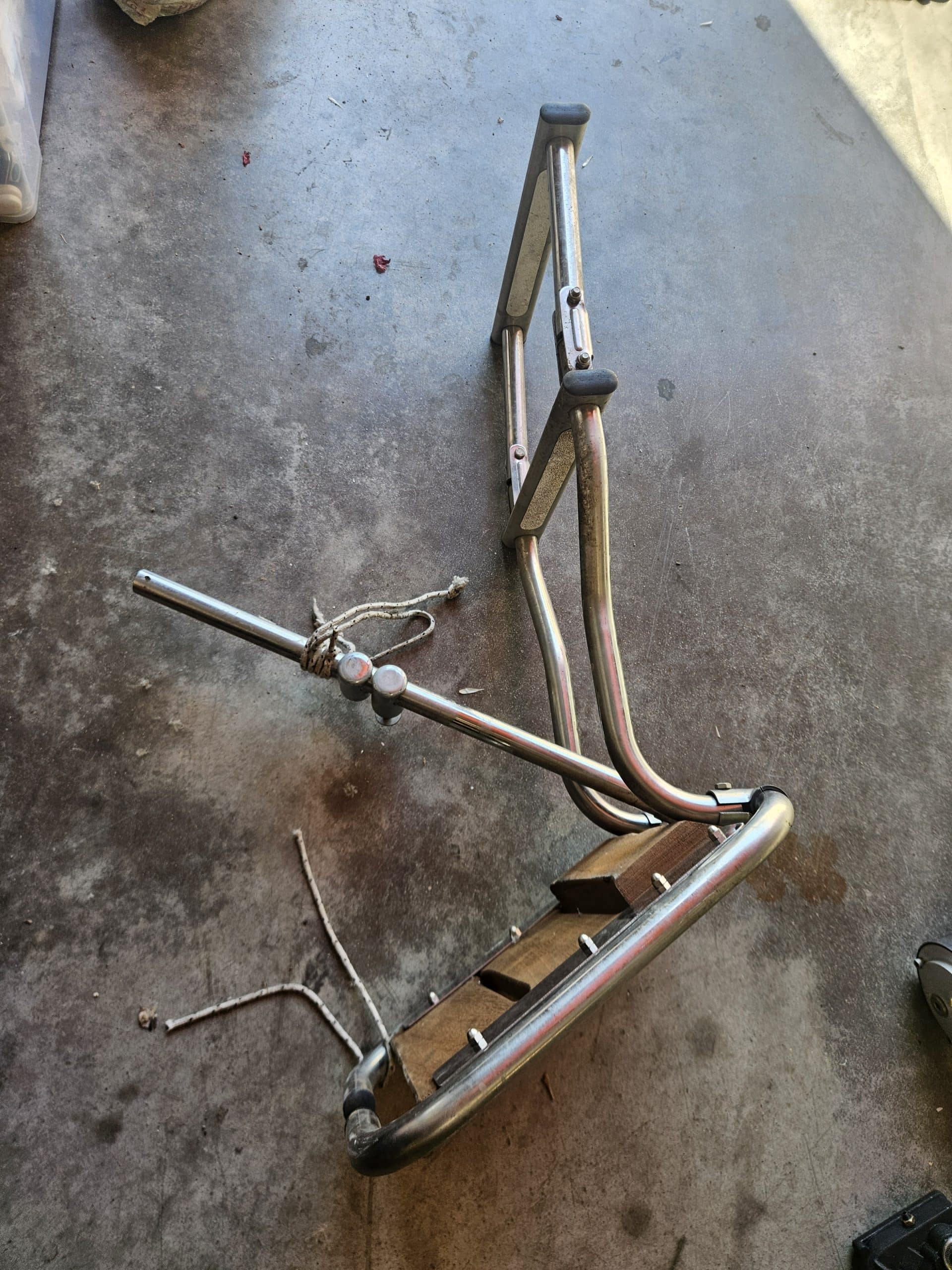 Echelle et plateforme 35cm/30cm