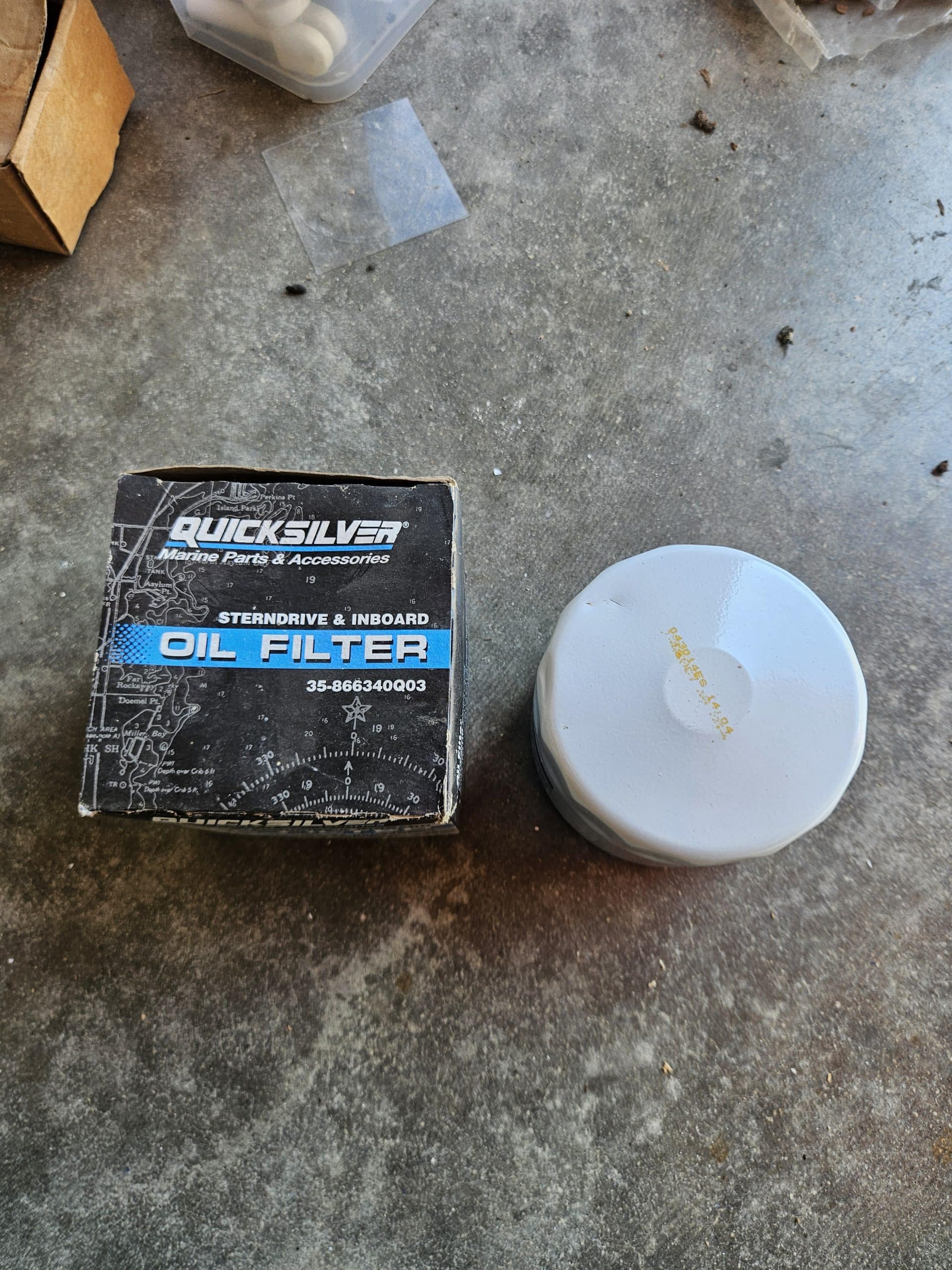 Filtre à huile Quicksilver 35-866340Q03