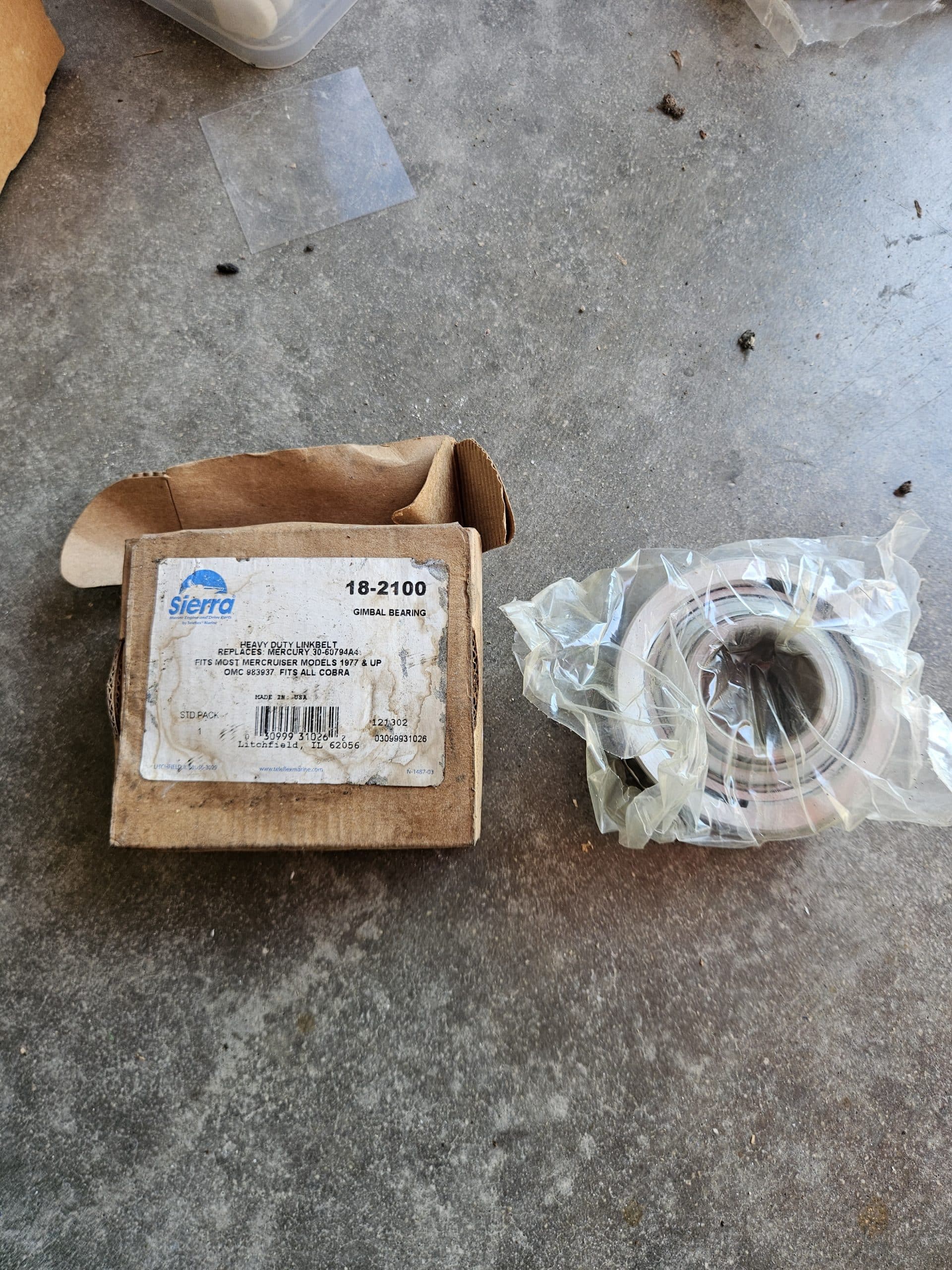 Roulement de cardan Sierra 18-2100 renforcé Link-Belt