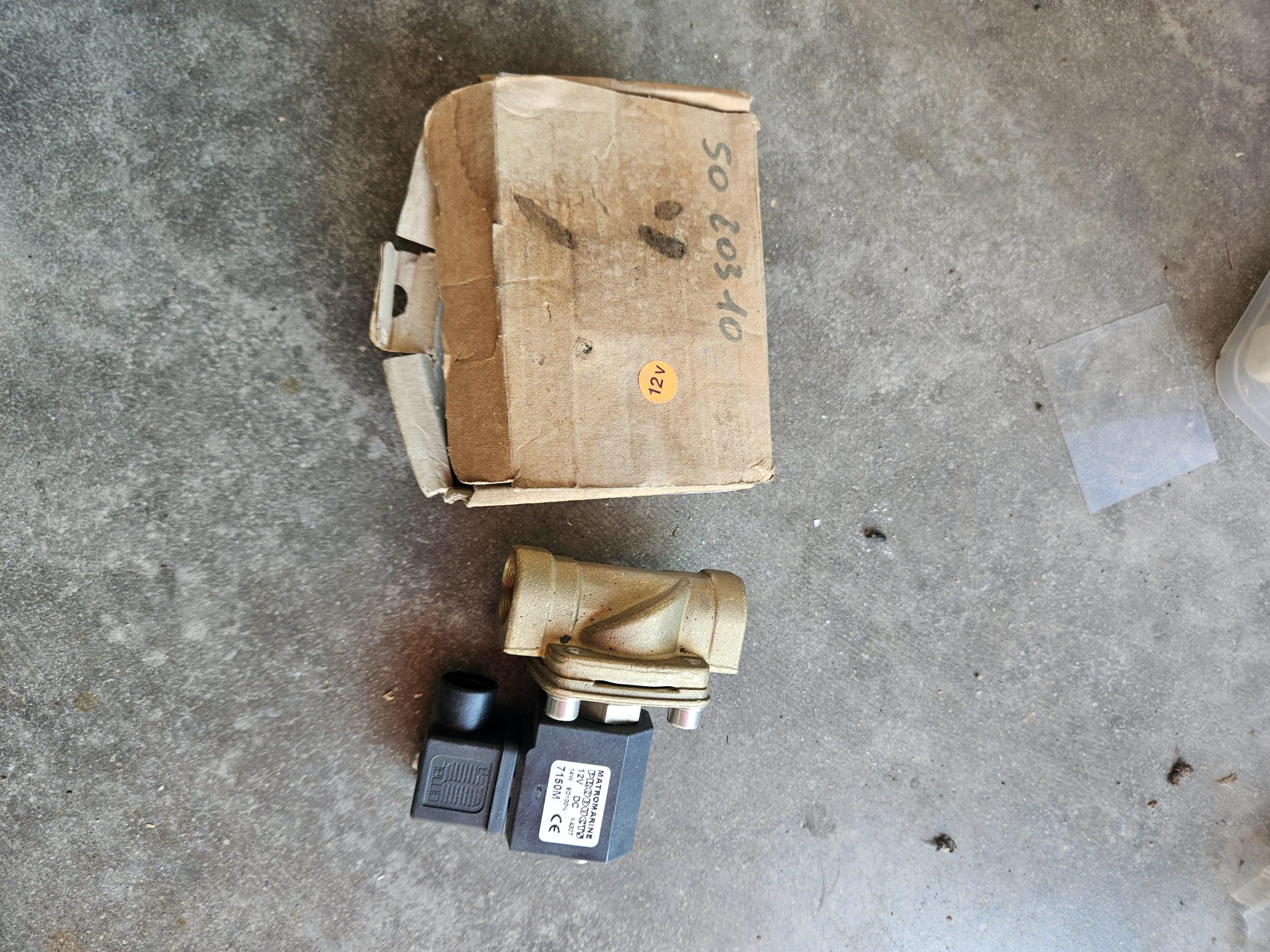 Électrovanne Matromarine 12V