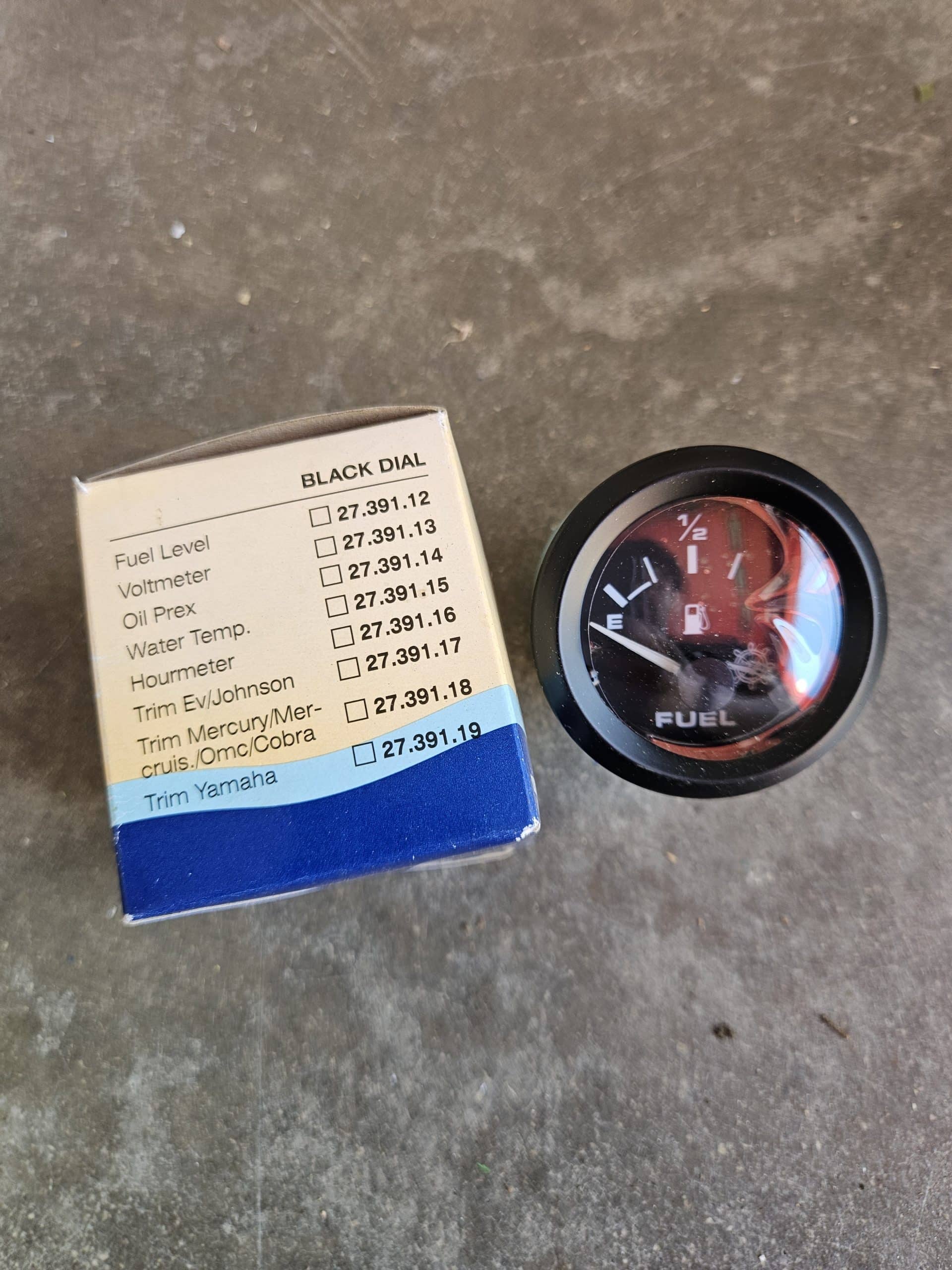 Jauge de carburant Osculati Sportsman 27.391.12