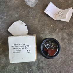 Indicateur de pression d’huile Osculati 27.430.02 – 0–10 bar 24 V
