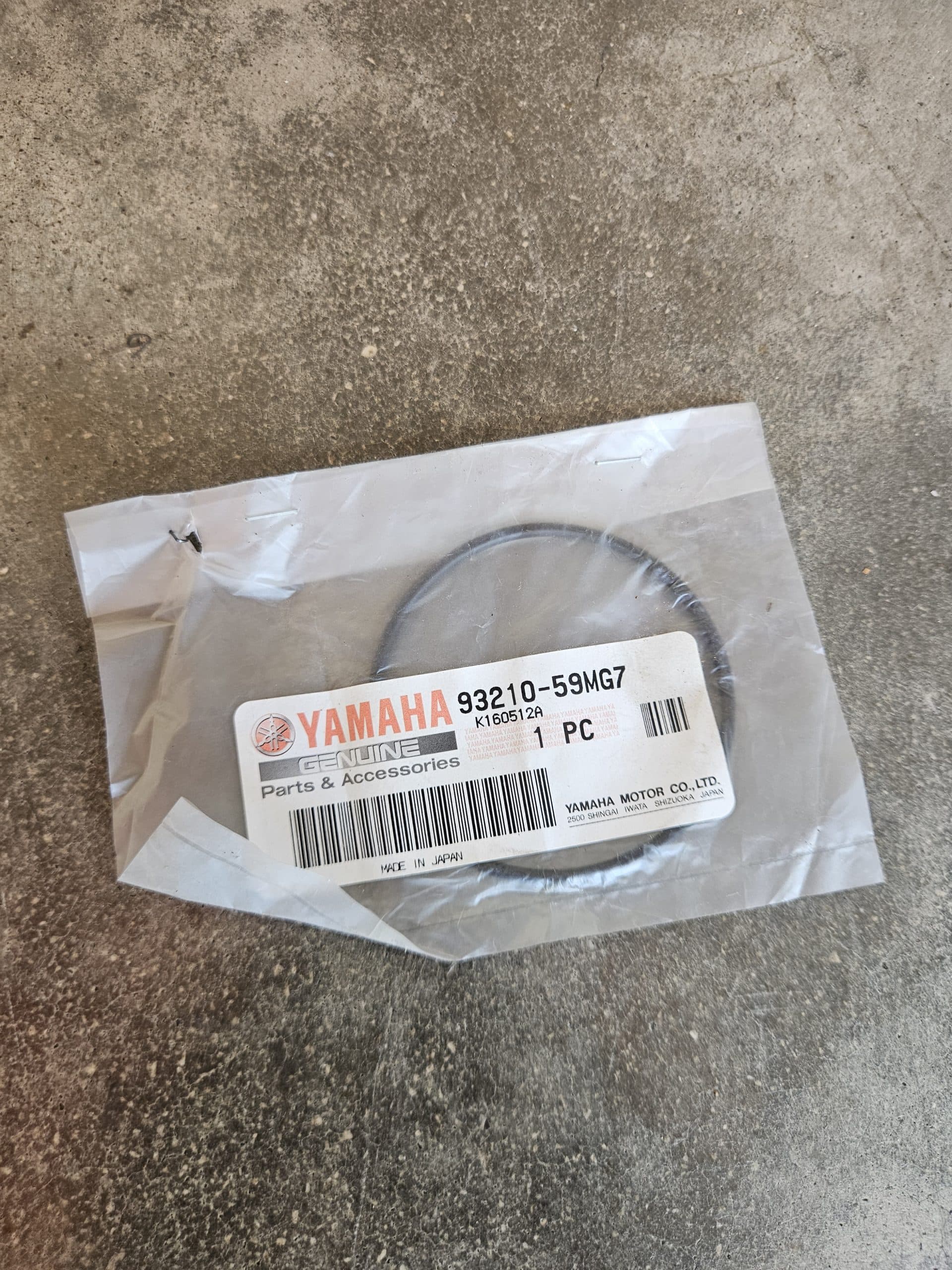 Joint torique Yamaha 93210-59MG7