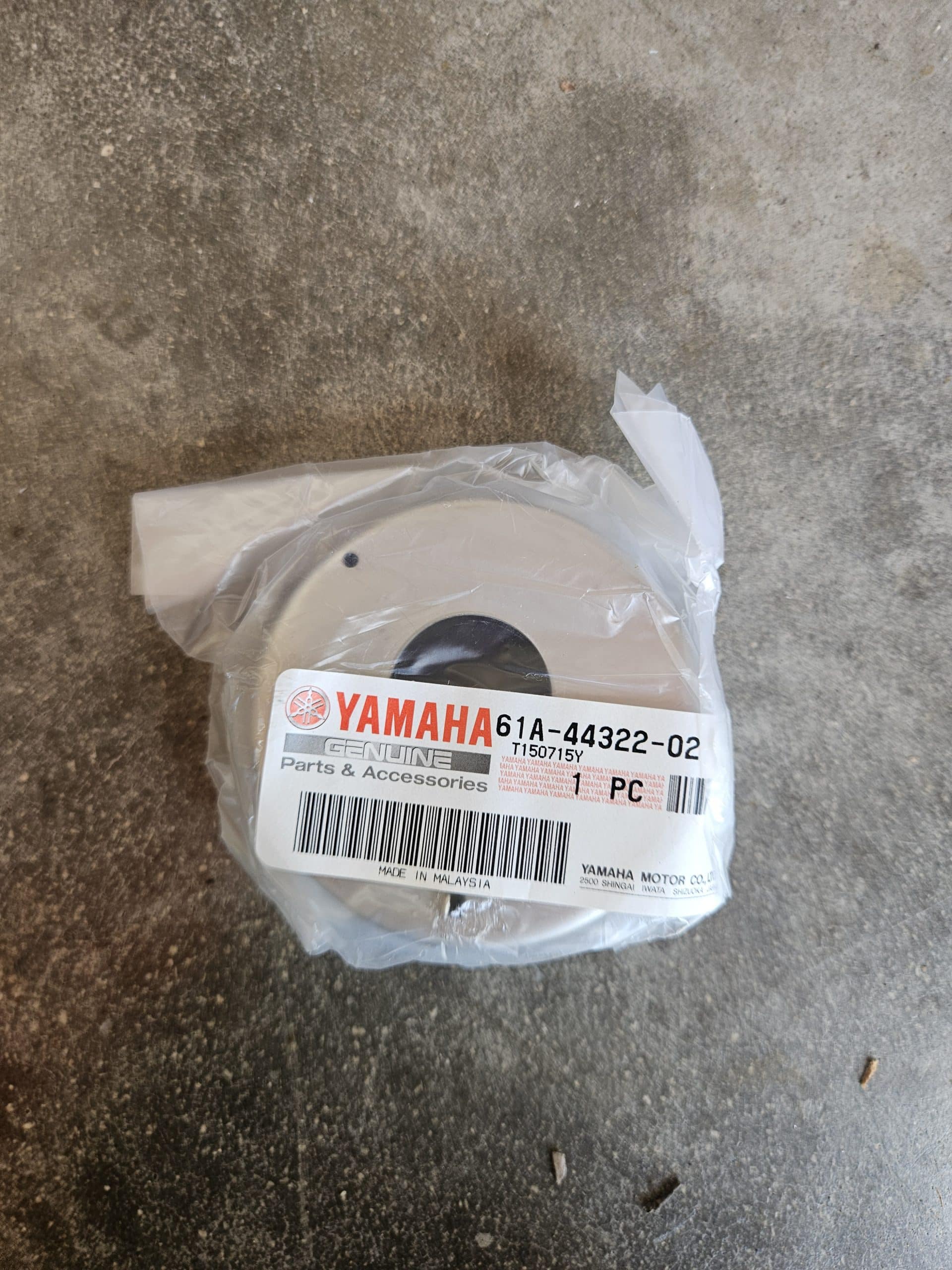 Cuvette de pompe à eau Yamaha 61A-44322-02