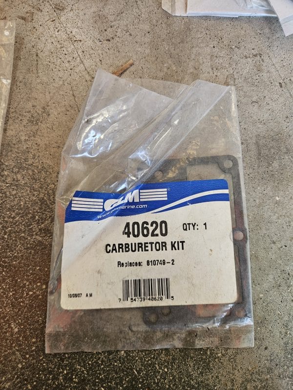 Kit de réparation carburateur Sierra 40620