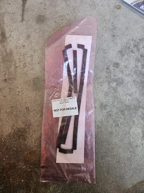 Kit de montage encastré GO7/Vulcan 7 (sans capot de protection d’écran)