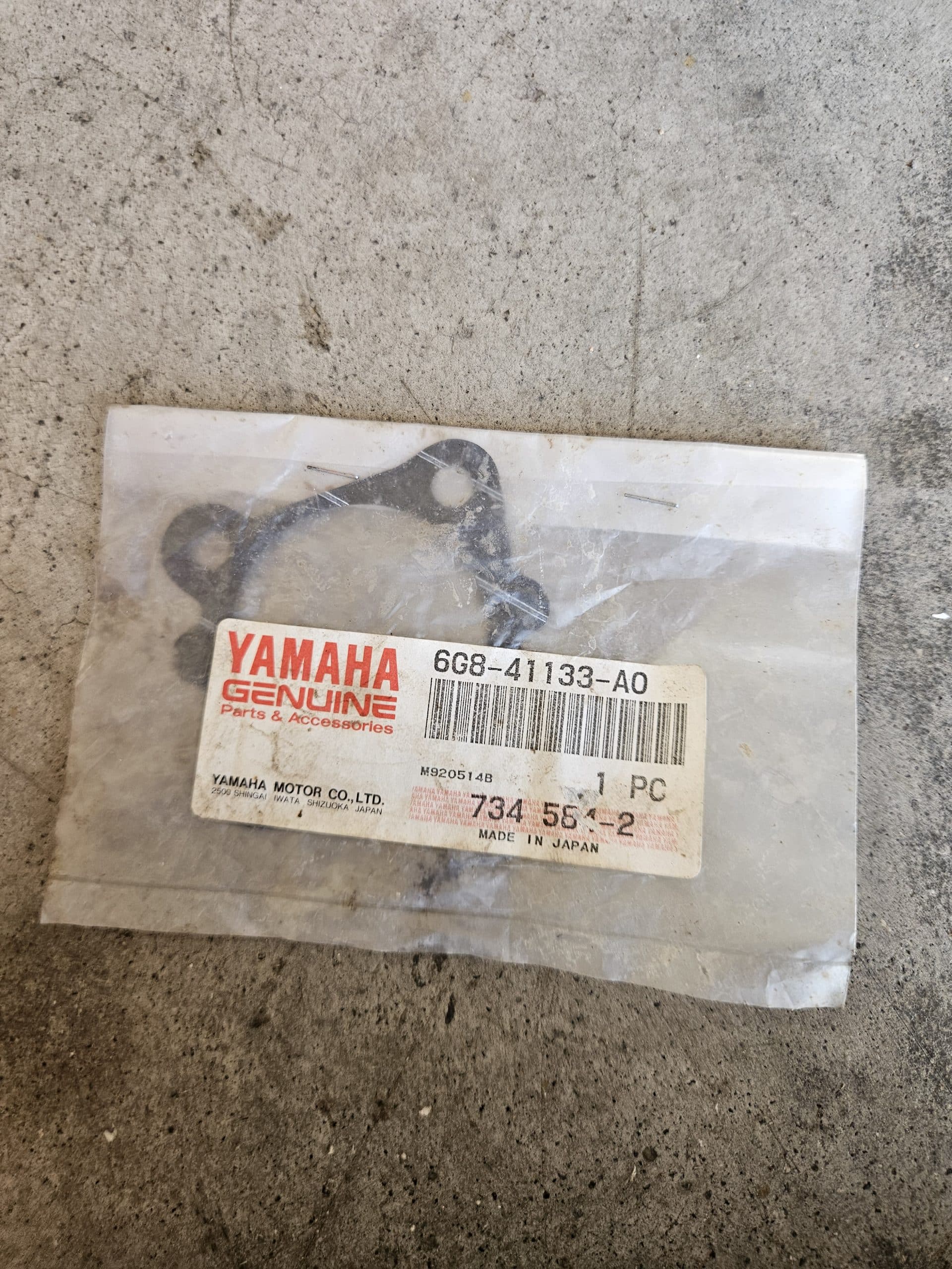Joint de collecteur d’échappement Yamaha 6G8-41133-A0