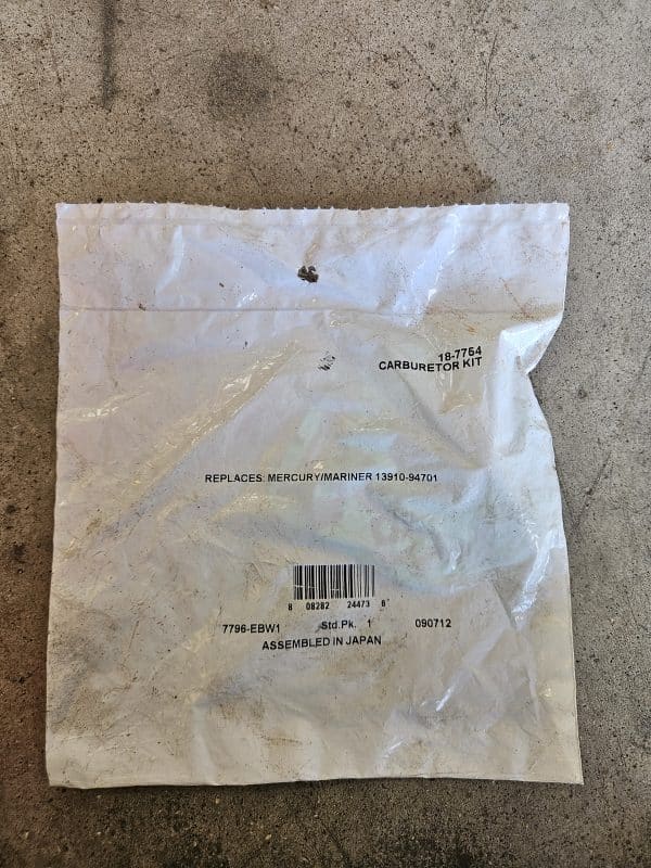 Kit de réparation de carburateur Sierra 18-7754