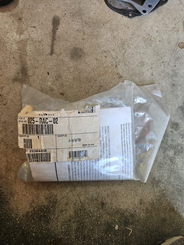 Filtre séparateur essence Racor 025-RAC-02