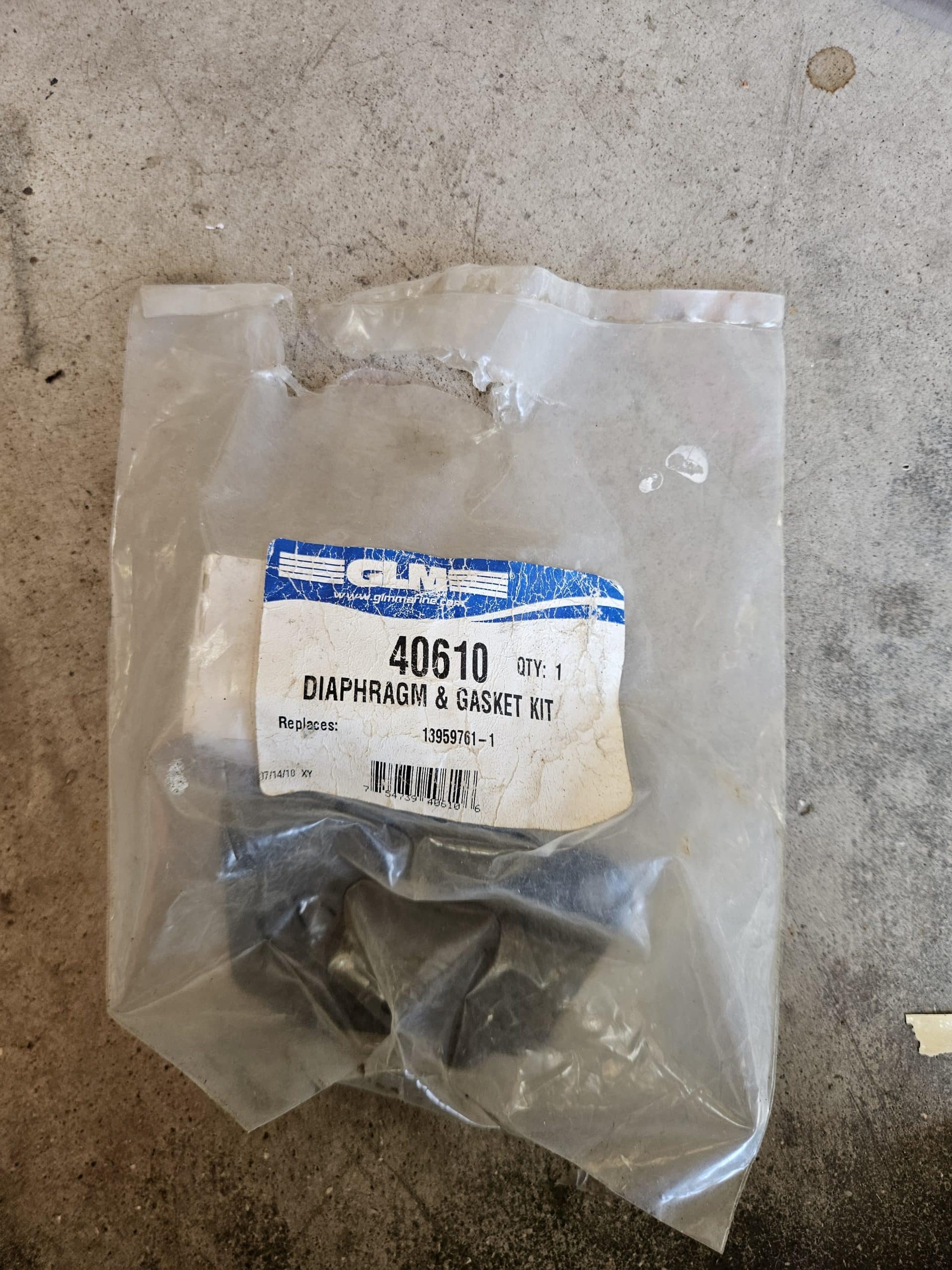 Kit de réparation de carburateur GLM 40410