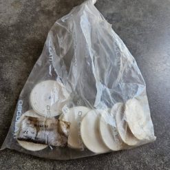 Lot de bouchons obturateurs blancs en plastique