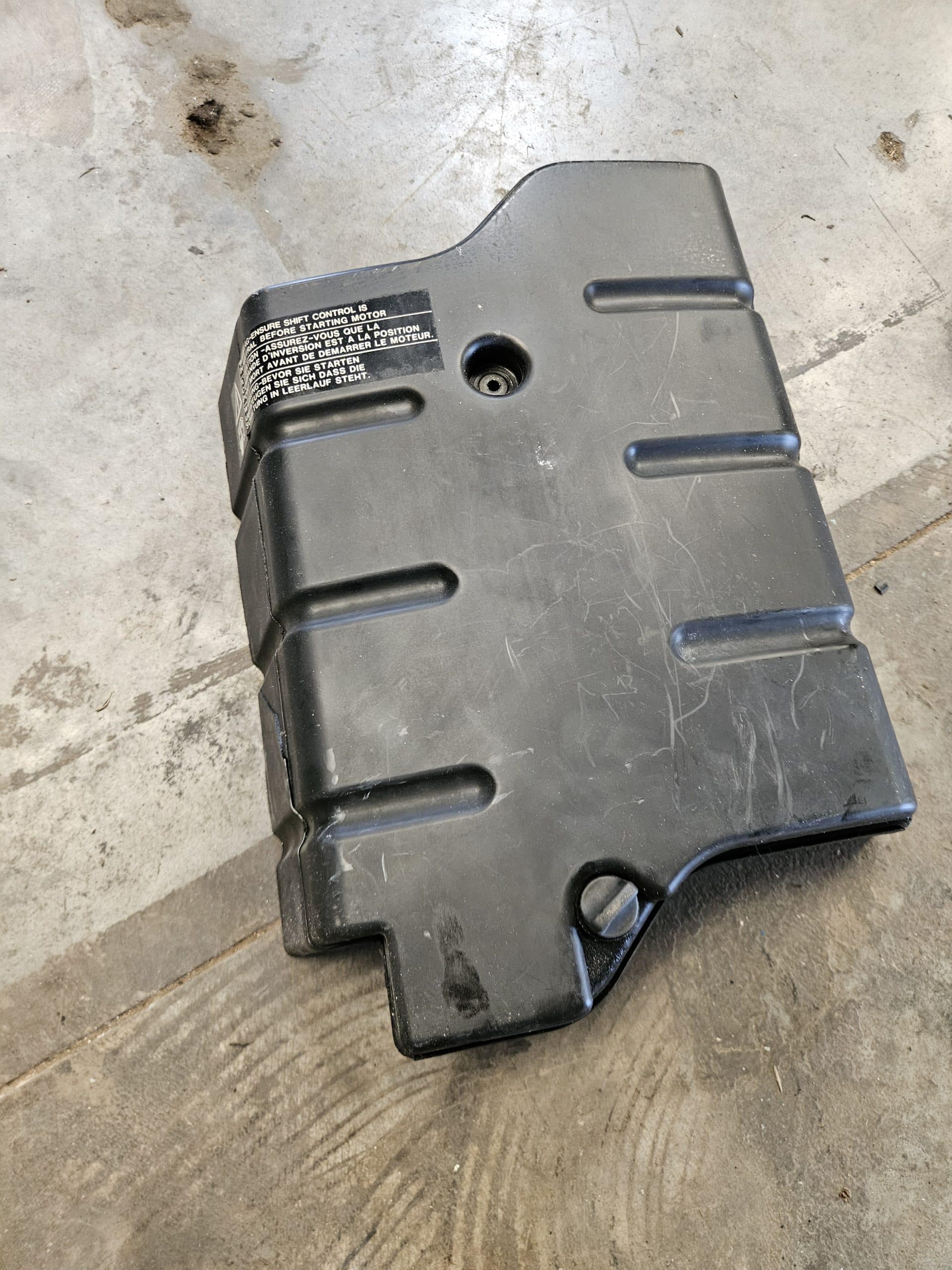 Silencieux air Ficht ram Evinrude 200cv