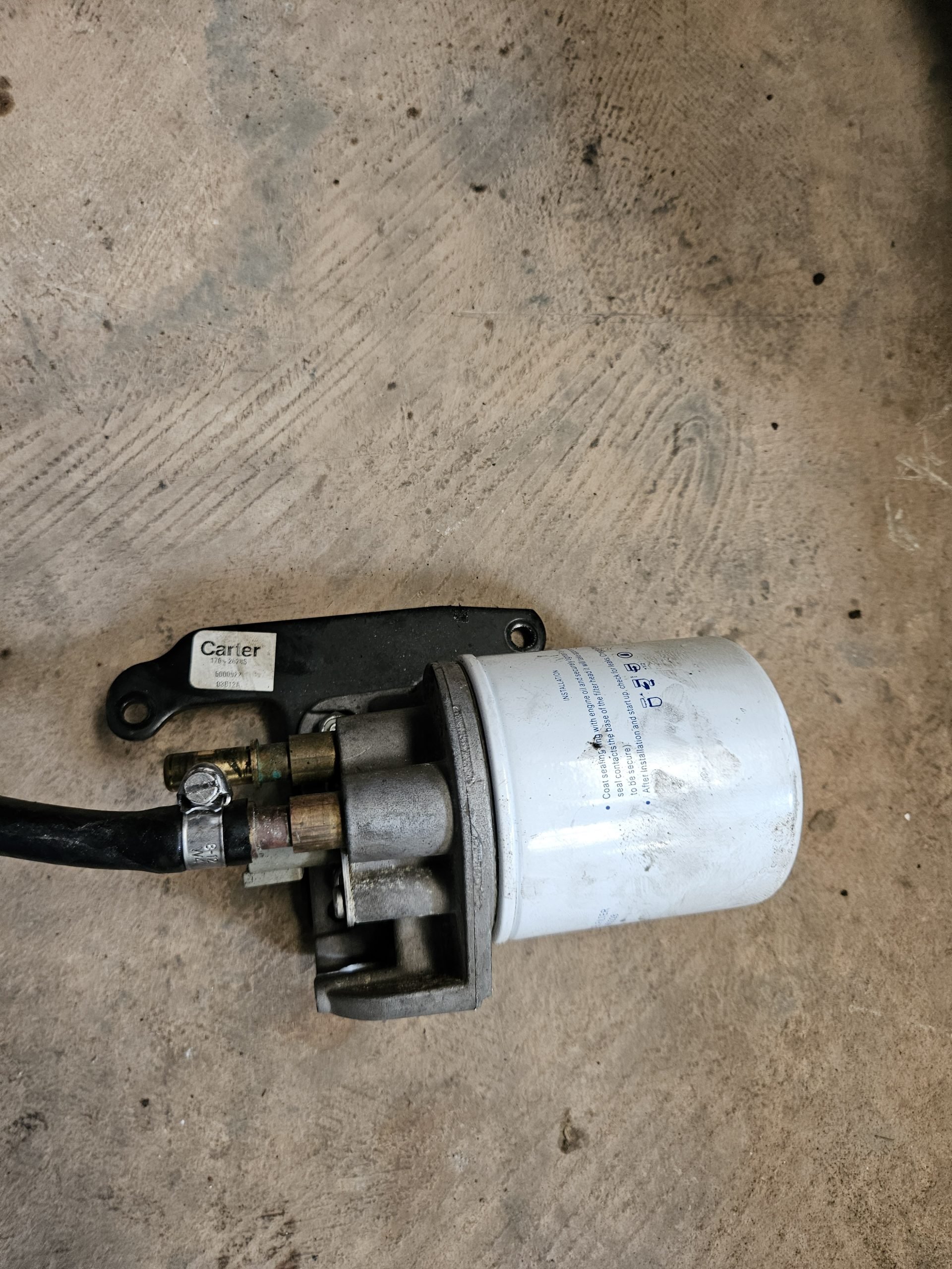 Filtre essence ficht ram Evinrude 200cv