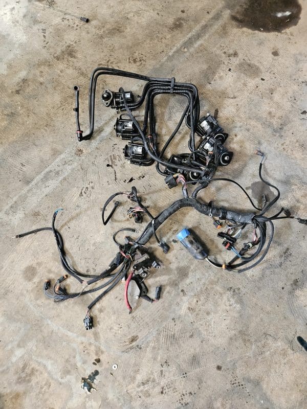 Faisceau complet avec bobines ficht ram Evinrude 200cv