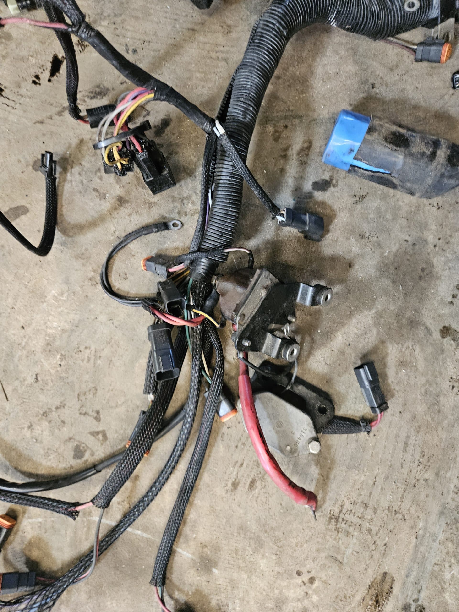 Faisceau complet avec bobines ficht ram Evinrude 200cv