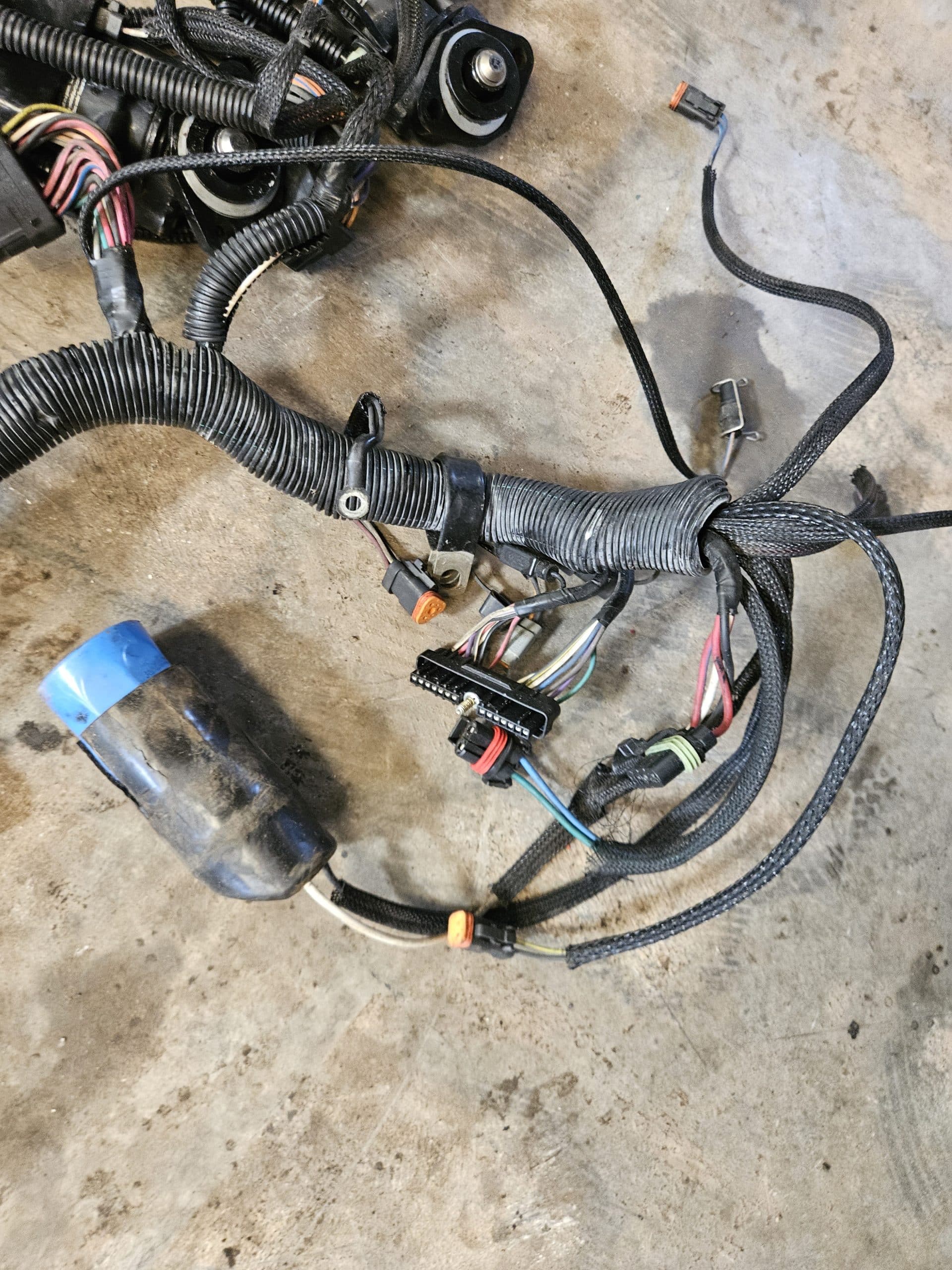 Faisceau complet avec bobines ficht ram Evinrude 200cv