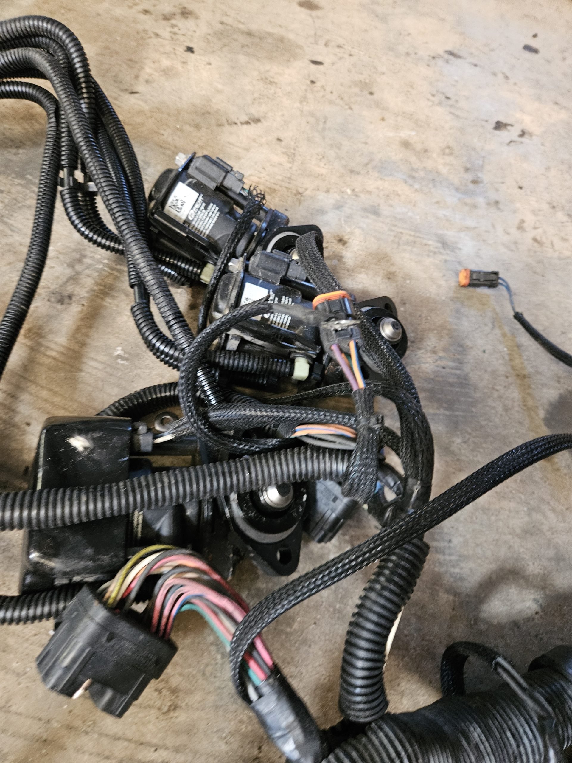 Faisceau complet avec bobines ficht ram Evinrude 200cv