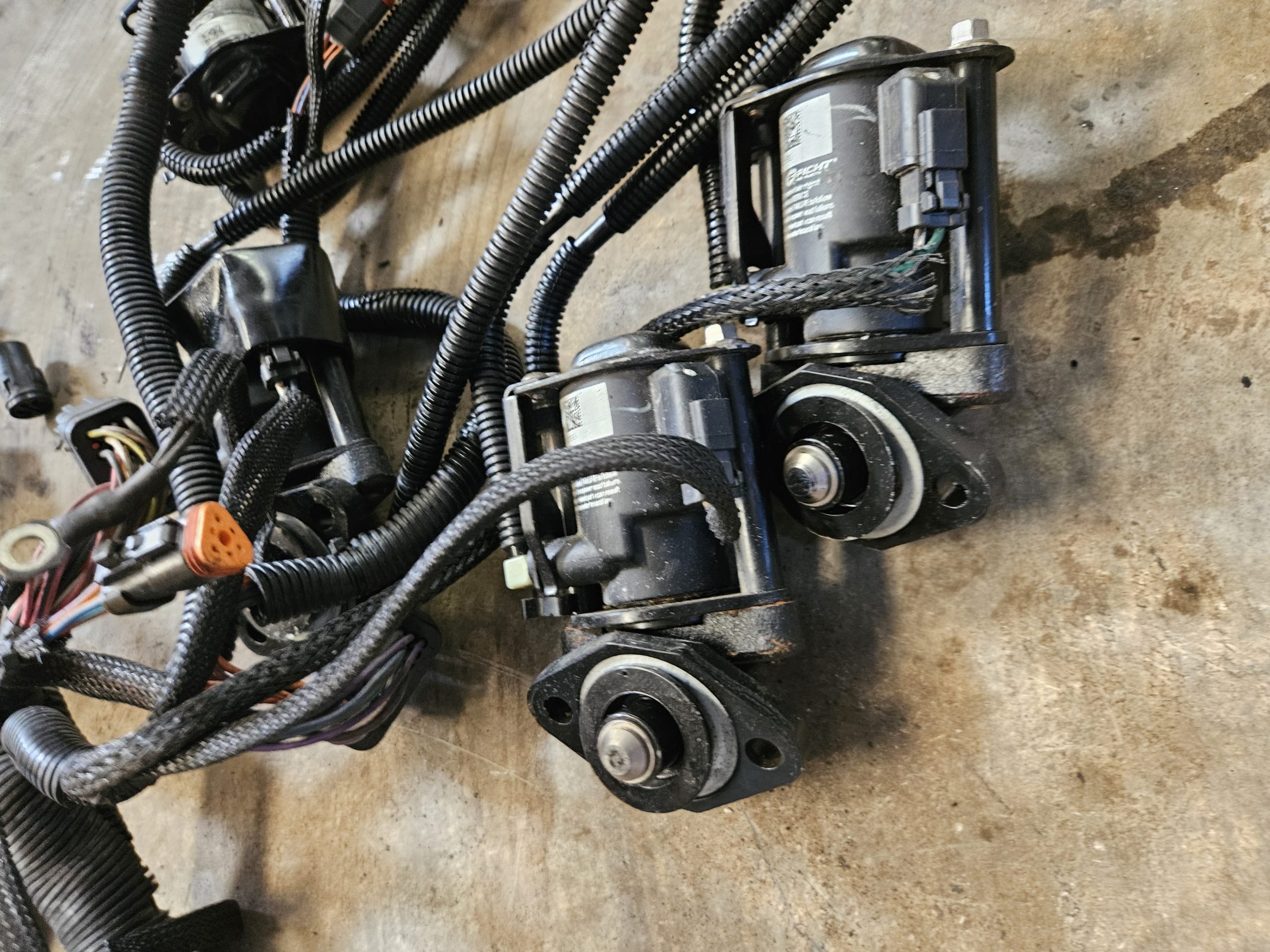 Faisceau complet avec bobines ficht ram Evinrude 200cv