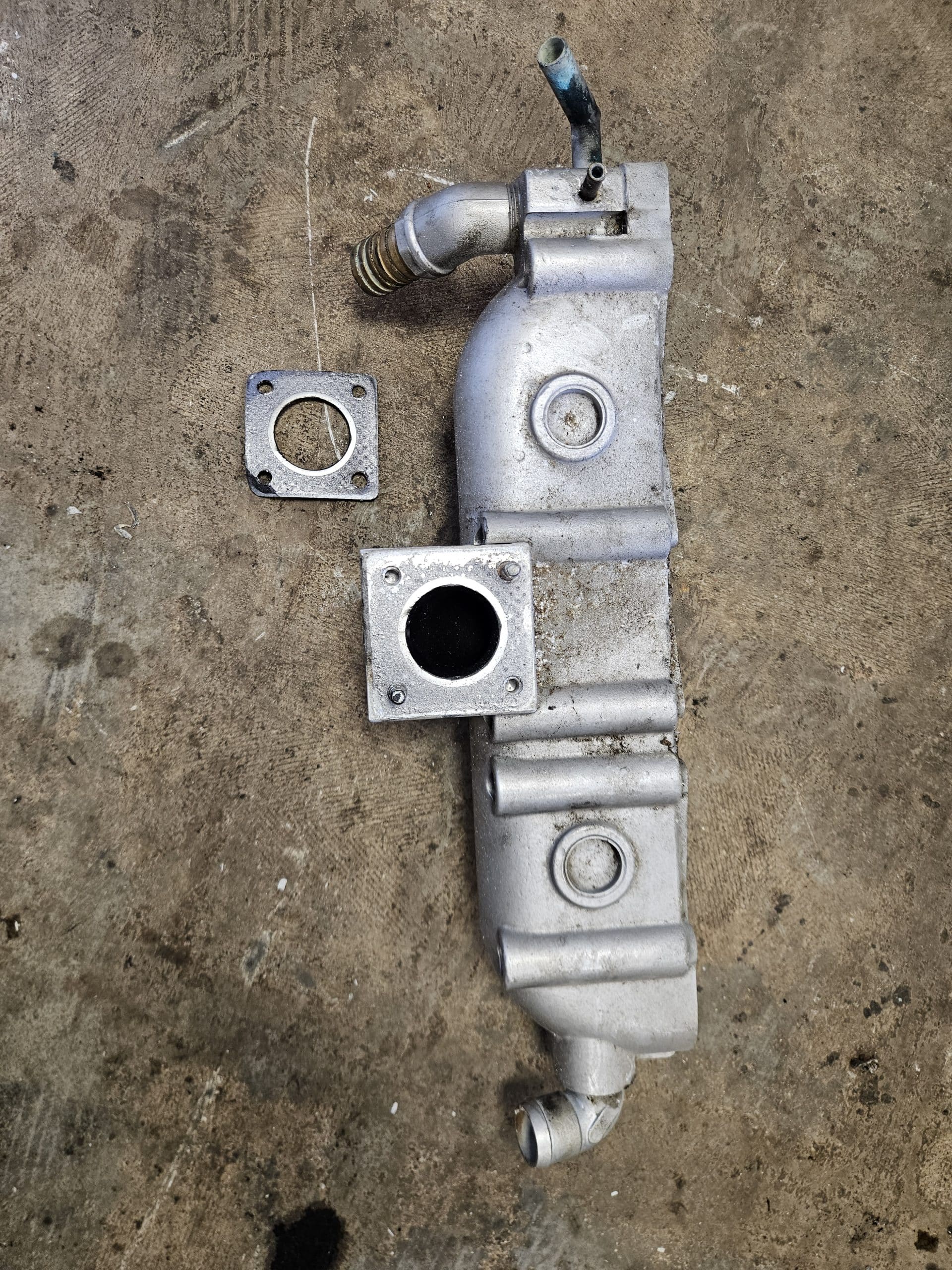 Collecteur echappement FNM diesel 5 cylindres