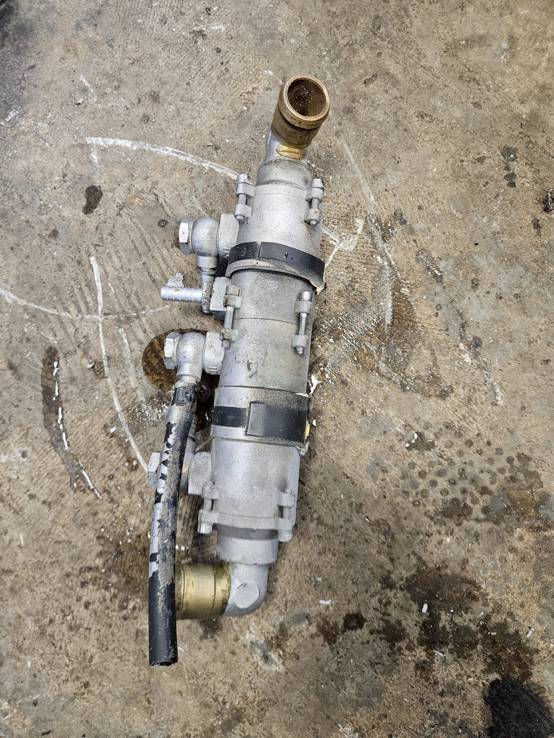 Echangeur huile FNM diesel 5 cylindres